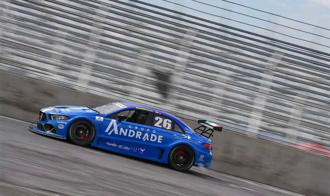 Mario Domínguez consigue Top 5 en Amozoc