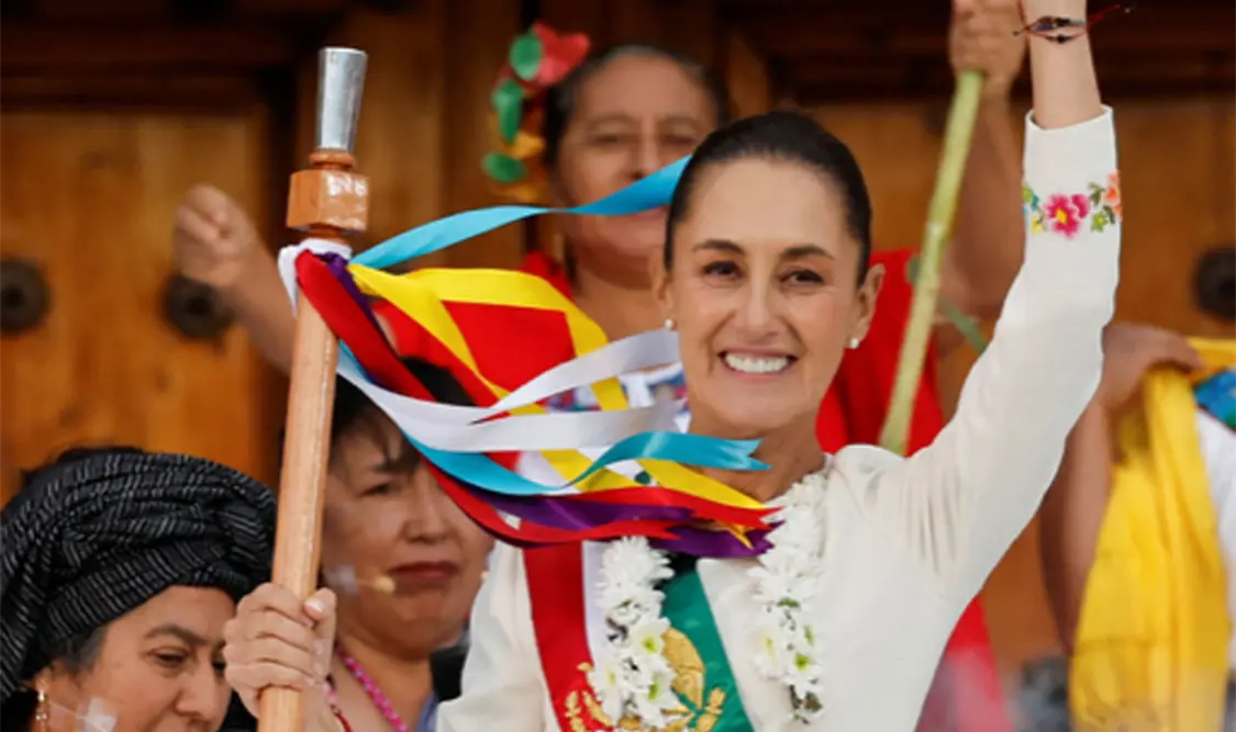 “Un orgullo, vestir a la primera Presidenta”