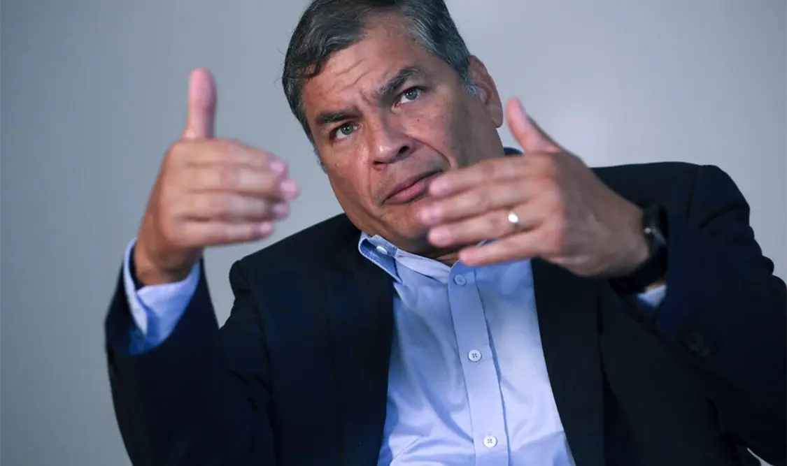Prohíben la entrada al país a Rafael Correa