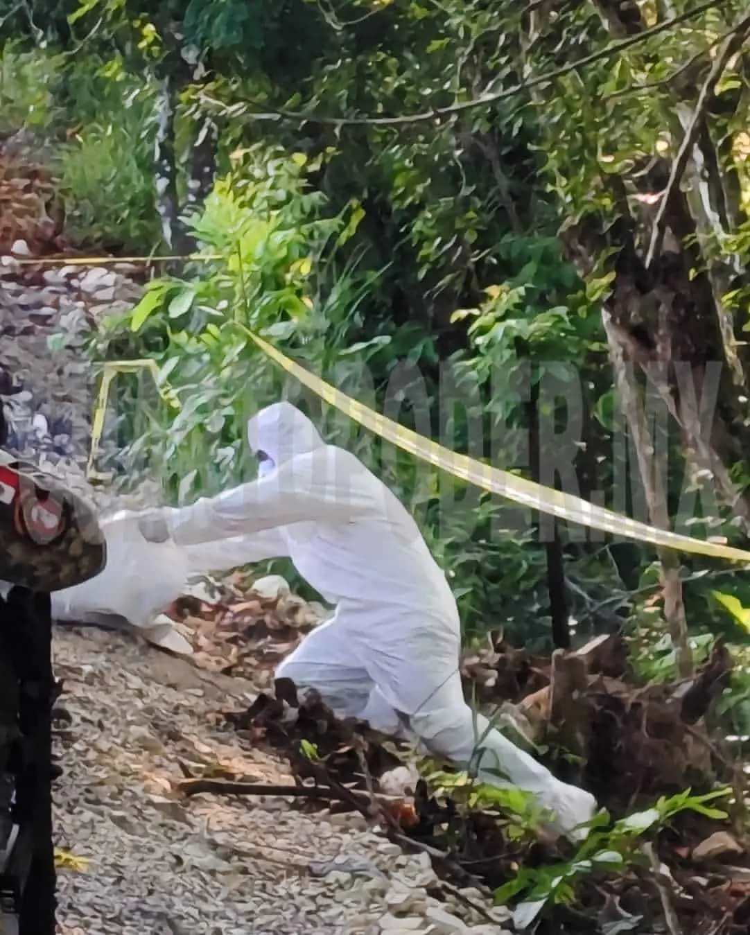 Fuerte movilización policiaca por reporte de cuerpos abandonados