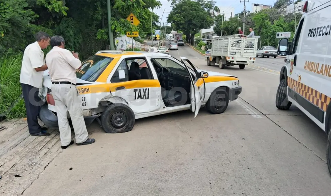 Transporte público provoca encontronazo