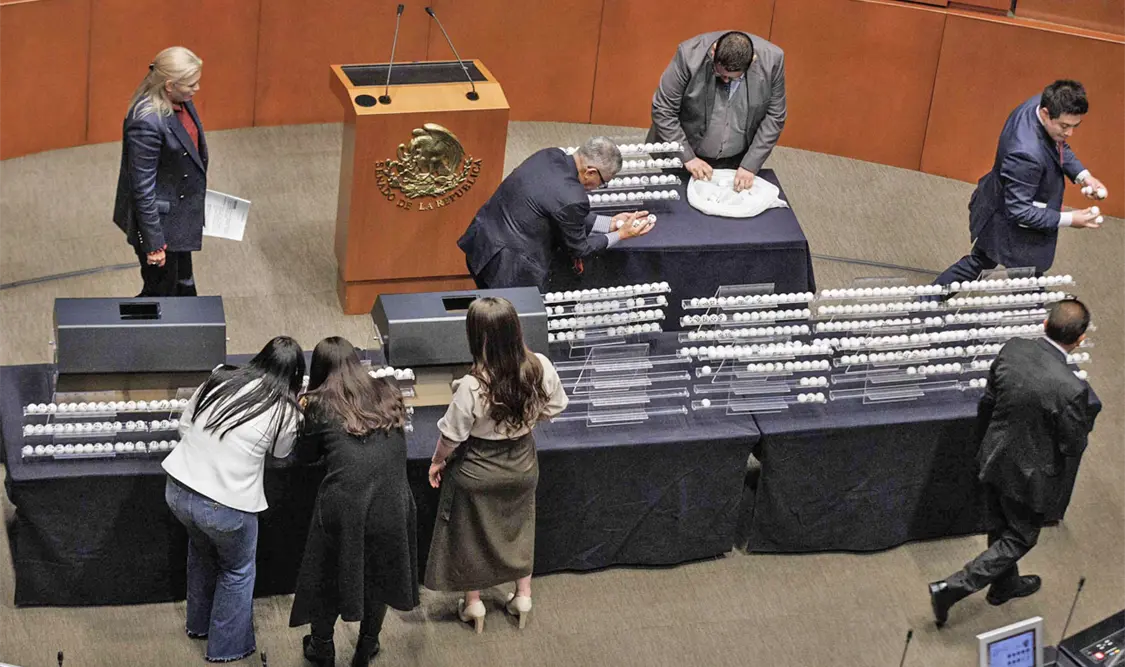 Consejera califica tómbola en Senado como “masacre”