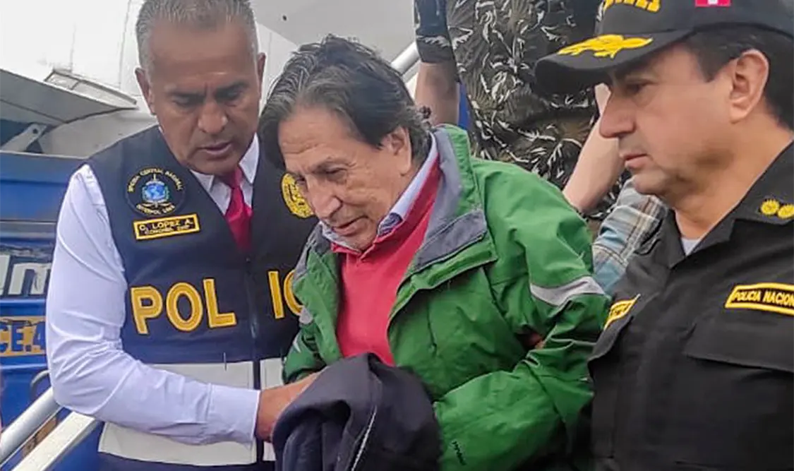 Piden 20 años de cárcel contra Alejandro Toledo