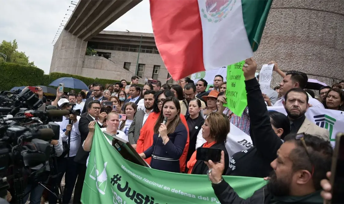 Jufed rechaza respuesta de Sheinbaum