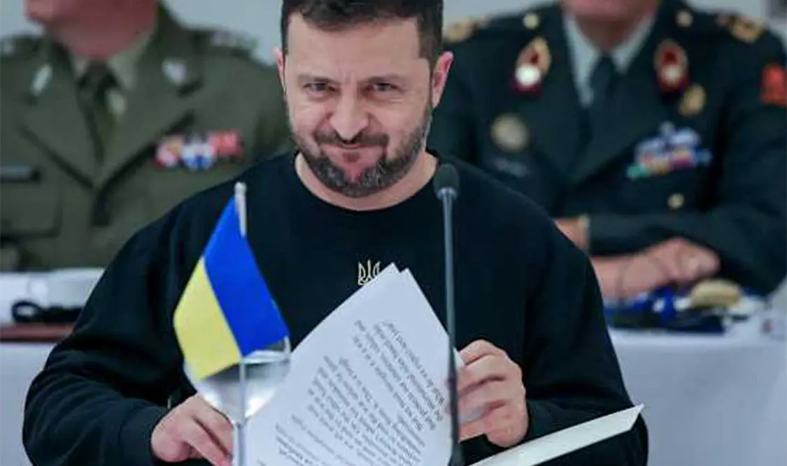 Volodymyr Zelenskyy. Cortesía