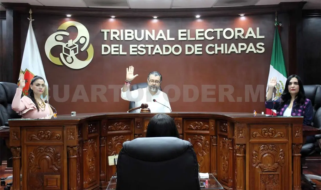 El magistrado indicó que como funcionarios judiciales les toca operar el sistema y ver que sea transparente. Cortesía