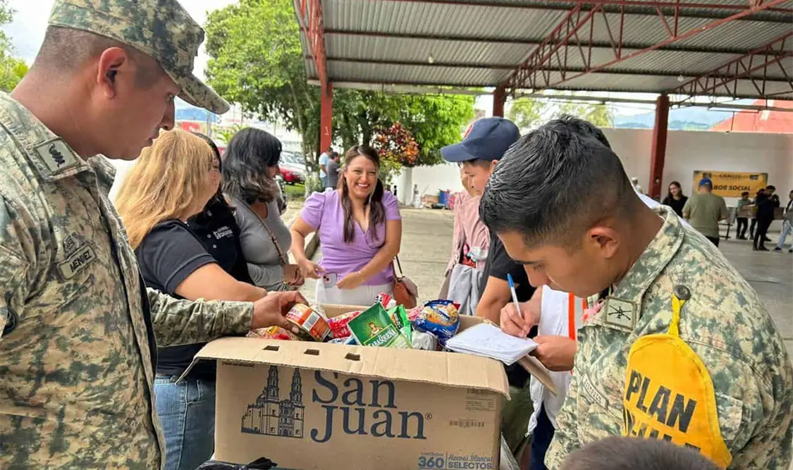 Gobierno de Chiapas continúa brindando atención a la población afectada durante el paso de Nadine y el Frente Frío No. 4