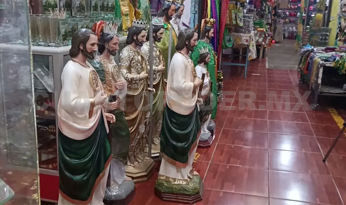 Aumenta la venta de figuras de San Judas Tadeo