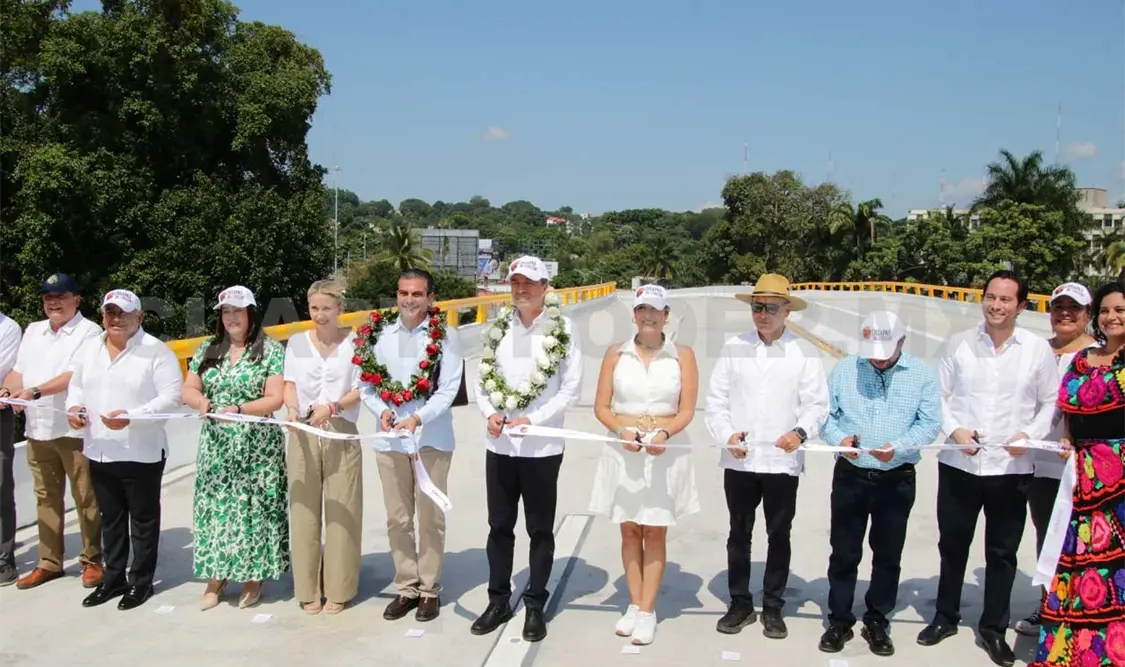 Inaugura REC paso a desnivel “San Juan”