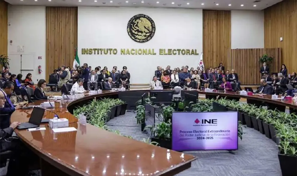 El INE aplazó incluir el presupuesto precautorio para la elección de jueces, magistrados y ministros. Cortesía