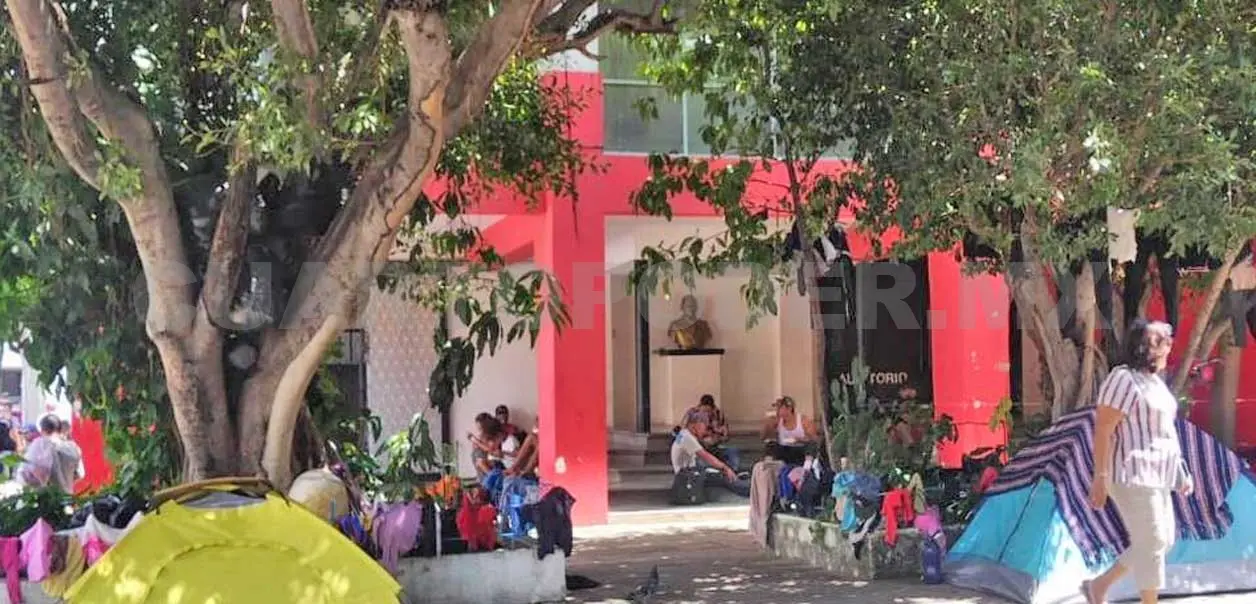 La población migrante sigue llegando a la capital chiapaneca. CP