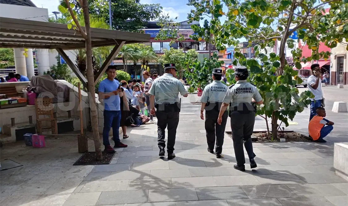 Despliega SSyPC operativos en el centro de la ciudad