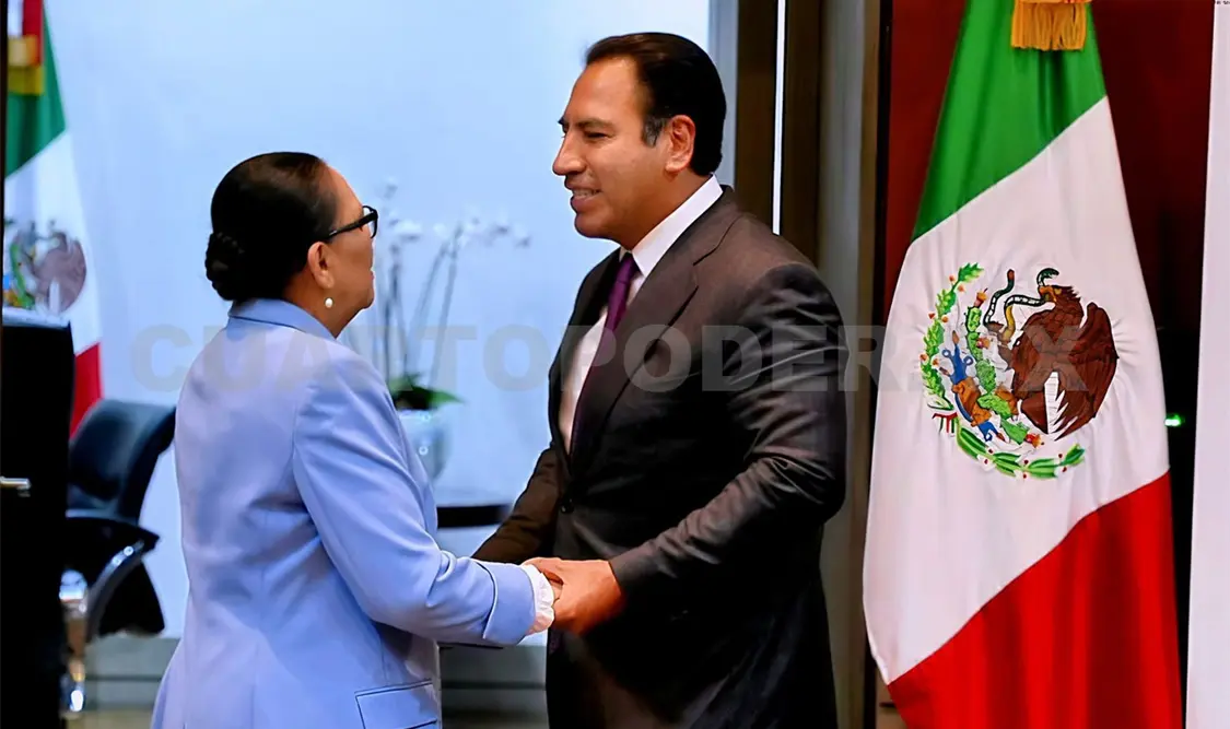 Se reunió ERA con la secretaria de Gobernación