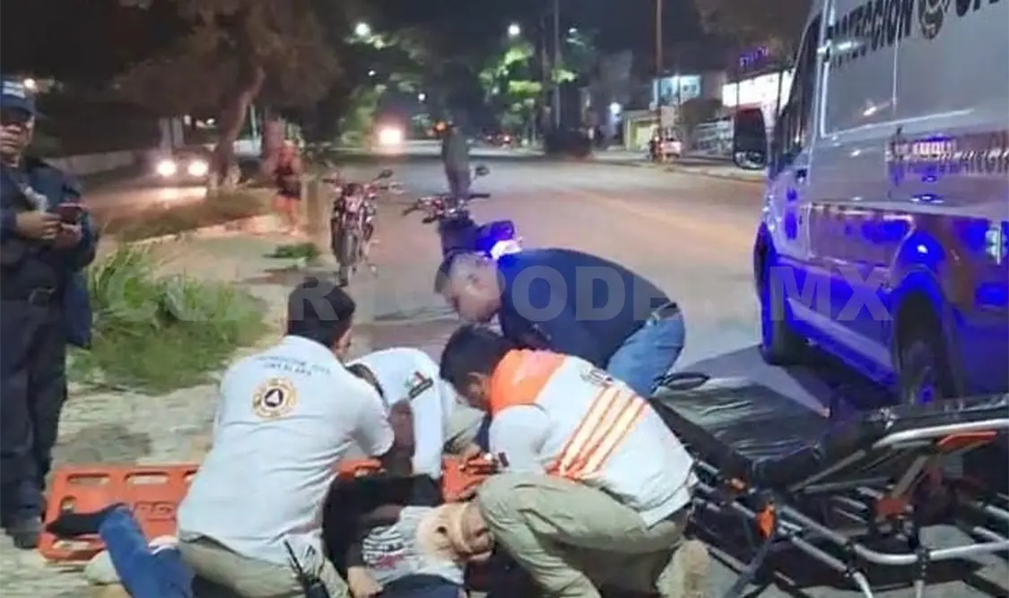 Por presunta distracción, derrapa en bulevar
