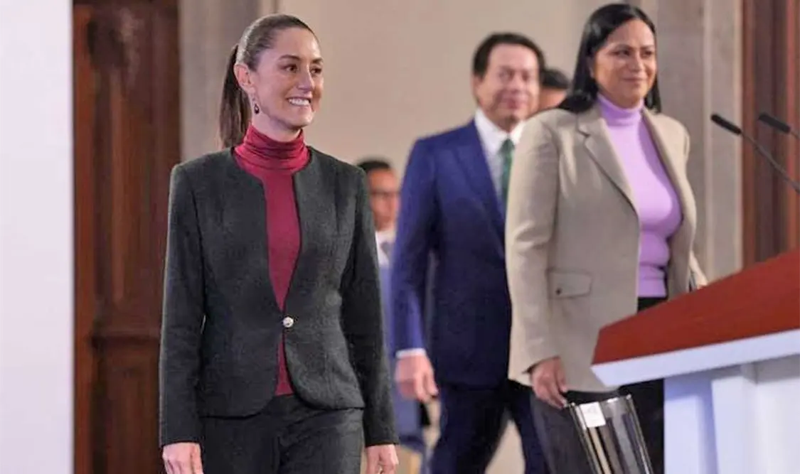 Con la reforma al Poder Judicial se acabó el dedazo en la elección de jueces, magistrados y ministros: Sheinbaum. Cortesía