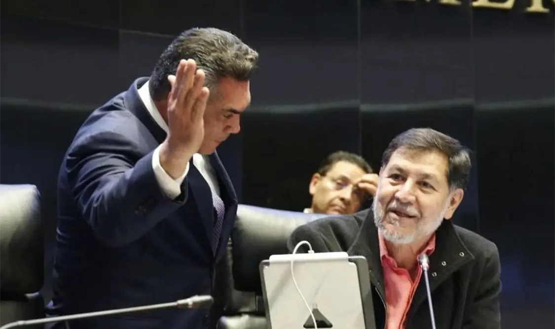 Gerardo Fernández Noroña, presidente del Senado. Cortesía