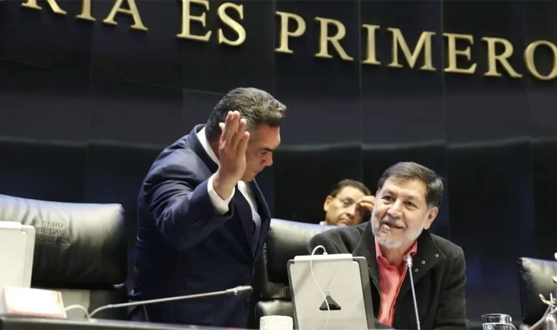 Gerardo Fernández Noroña, presidente del Senado. Cortesía