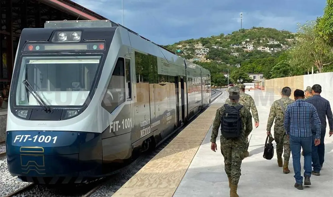 El líder del sector transporte indicó que desde su inició, la obra del tren ha generado beneficios para la entidad. Cortesía