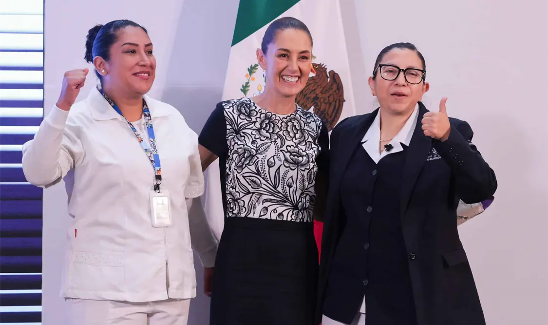 La presidenta Claudia Sheinbaum Pardo aseguró que “va a haber buena relación -con EE. UU.-, independientemente de quién gane las elecciones presidenciales”. Cortesía