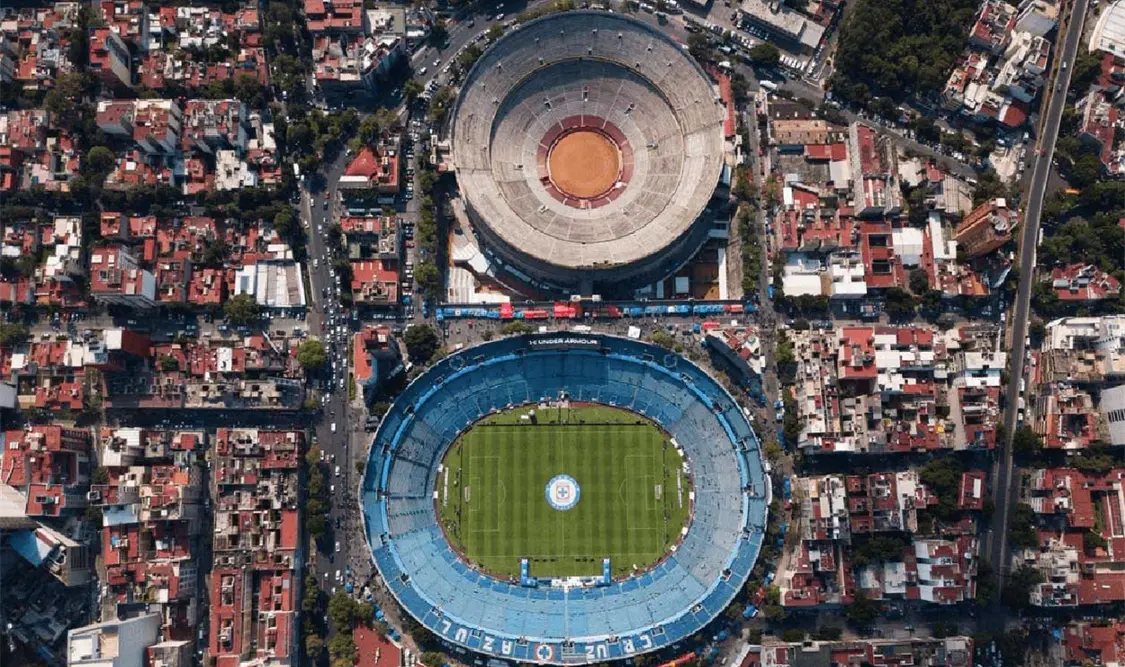 Durante los próximos días, no habrá eventos en el Estadio Azul y la Plaza de Toros México. Cortesía