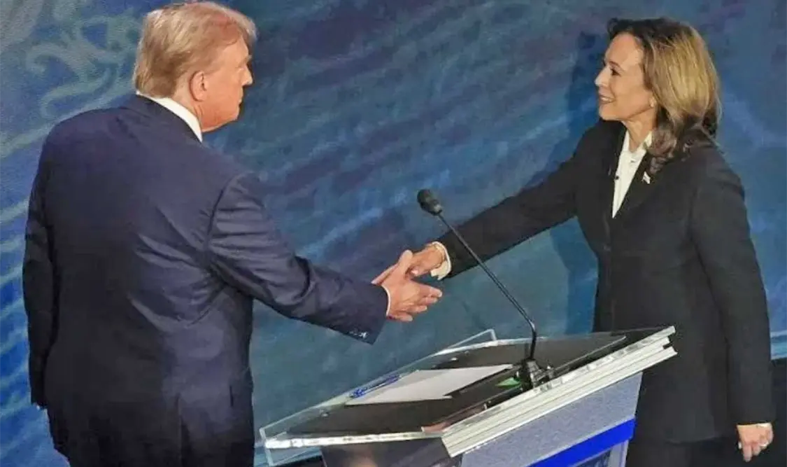 Las encuestas revelan una contienda por demás competida, que podría decidirse en unos cuantos estados. Cortesía