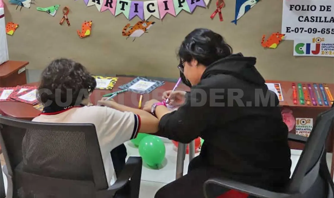 La participación infantil y juvenil todavía está muy fresco en el país y más en el estado. Cortesía