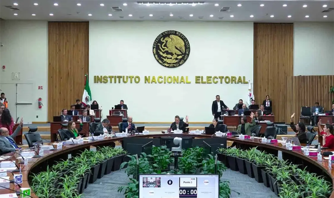 El Instituto Nacional Electoral analiza ruta a seguir. Cortesía
