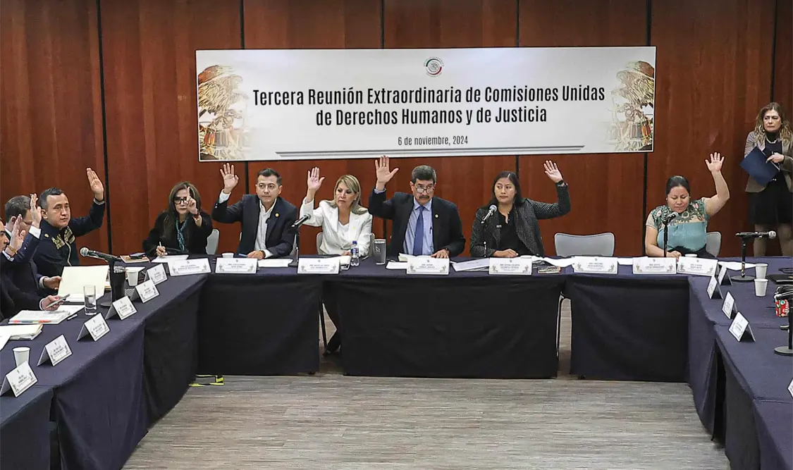Ante la falta de acuerdo al interior de Morena, se aplazó para el próximo martes 12 de noviembre la votación para elegir a la presidenta de la CNDH. Cortesía