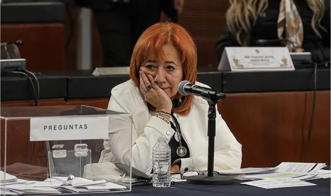Rosario Piedra se limitó a decir que recibió esa carta como otras de apoyo “y la transmití sin malicia, ni mala fe”. Cortesía