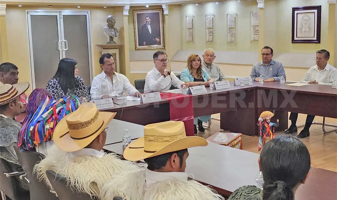 El magistrado presidente, Guillermo Ramos Pérez, se congratuló por el trabajo coordinado con la academia. CP