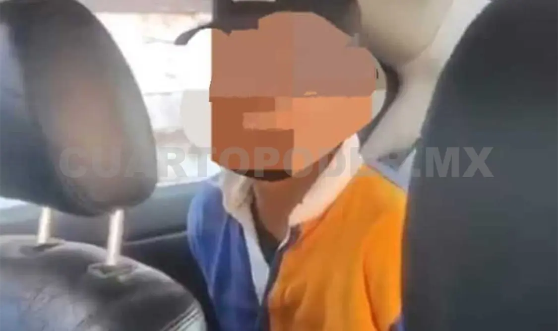 El individuo supuestamente estaba tocándose inapropiadamente frente a una niña. Cortesía