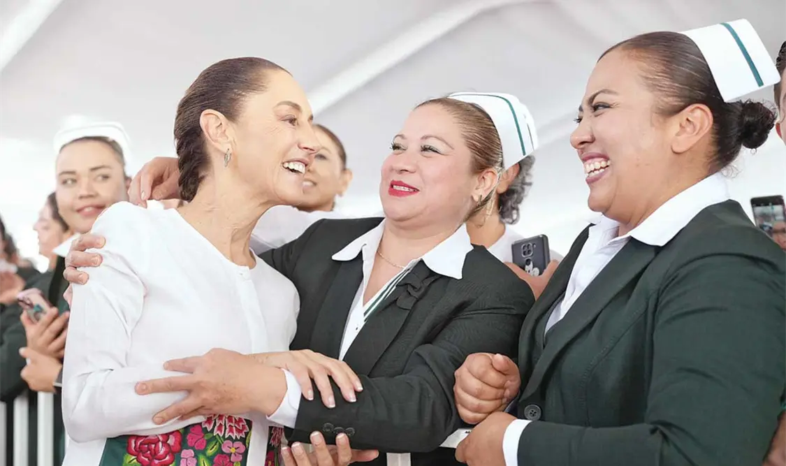 Tienen el objetivo es fortalecer el sistema de salud en México y su infraestructura hospitalaria, sostuvo Claudia Sheinbaum. Cortesía