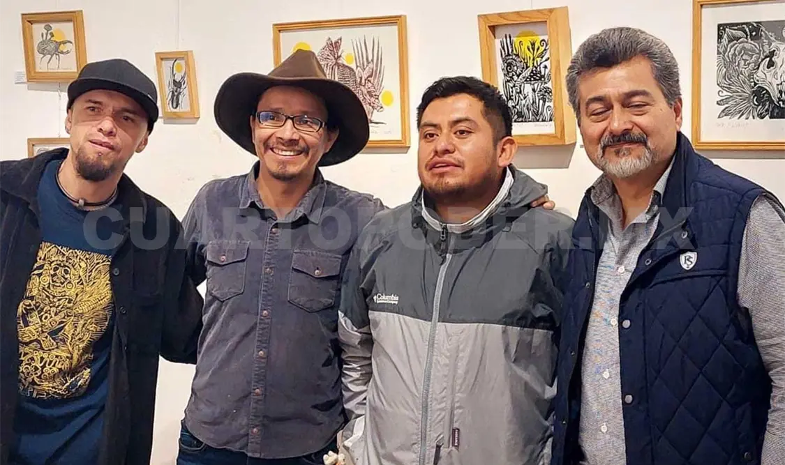La exposición muestra una serie de grabados que con detalle expresa la fauna, vista desde la perspectiva de los pueblos. Manuel Martínez / CP
