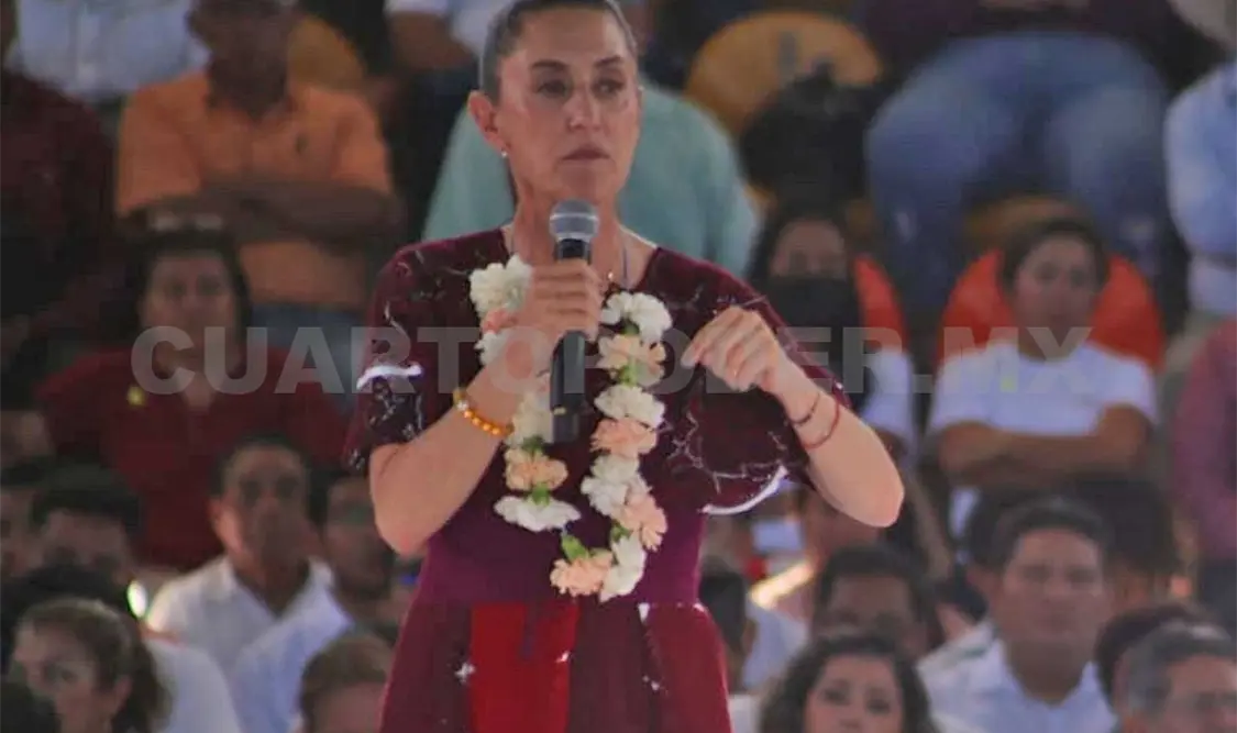 Claudia Sheinbaum habló del proyecto integral en el que se incluye Chiapas. Diego Pérez / CP