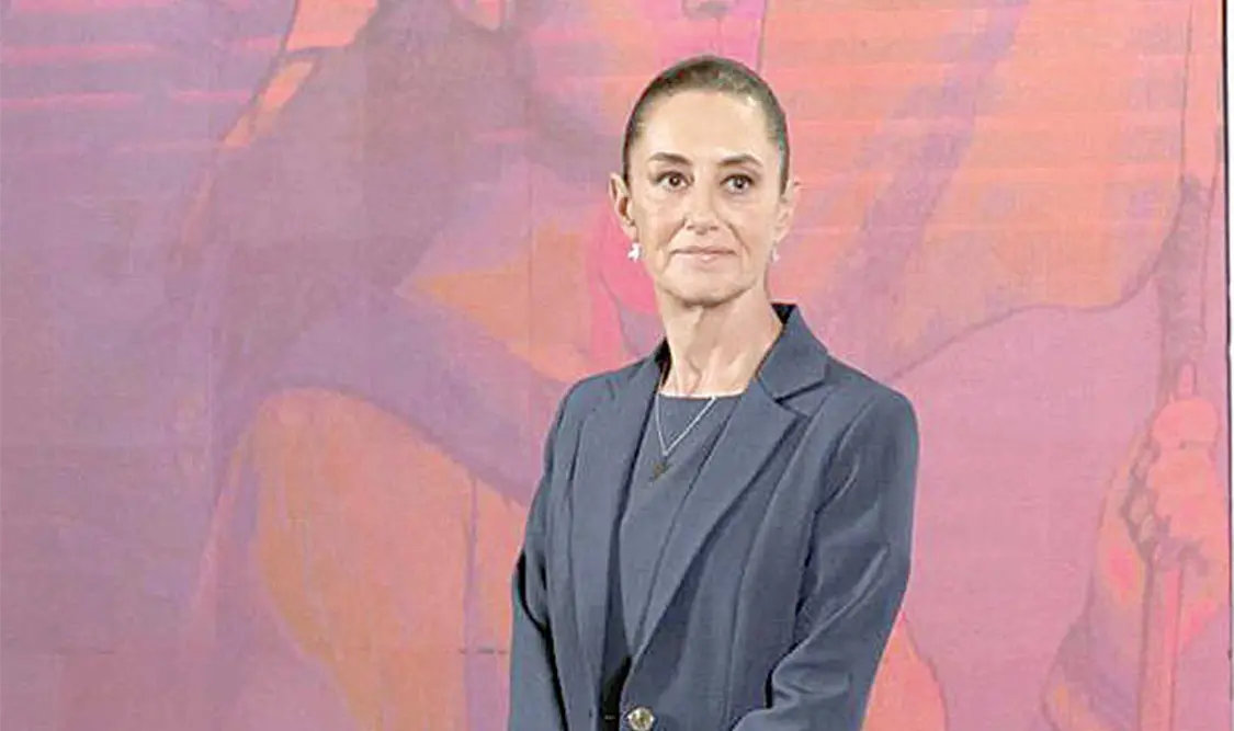 Acompañada de Omar García Harfuch, la mandataria mexicana expuso los resultados de la Estrategia Nacional de Seguridad en la conferencia matutina. Cortesía