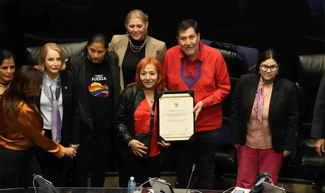 El Senado aprobó con 87 votos, mayoría de Morena, la reelección de Rosario Piedra Ibarra como presidenta de la CNDH. Cortesía