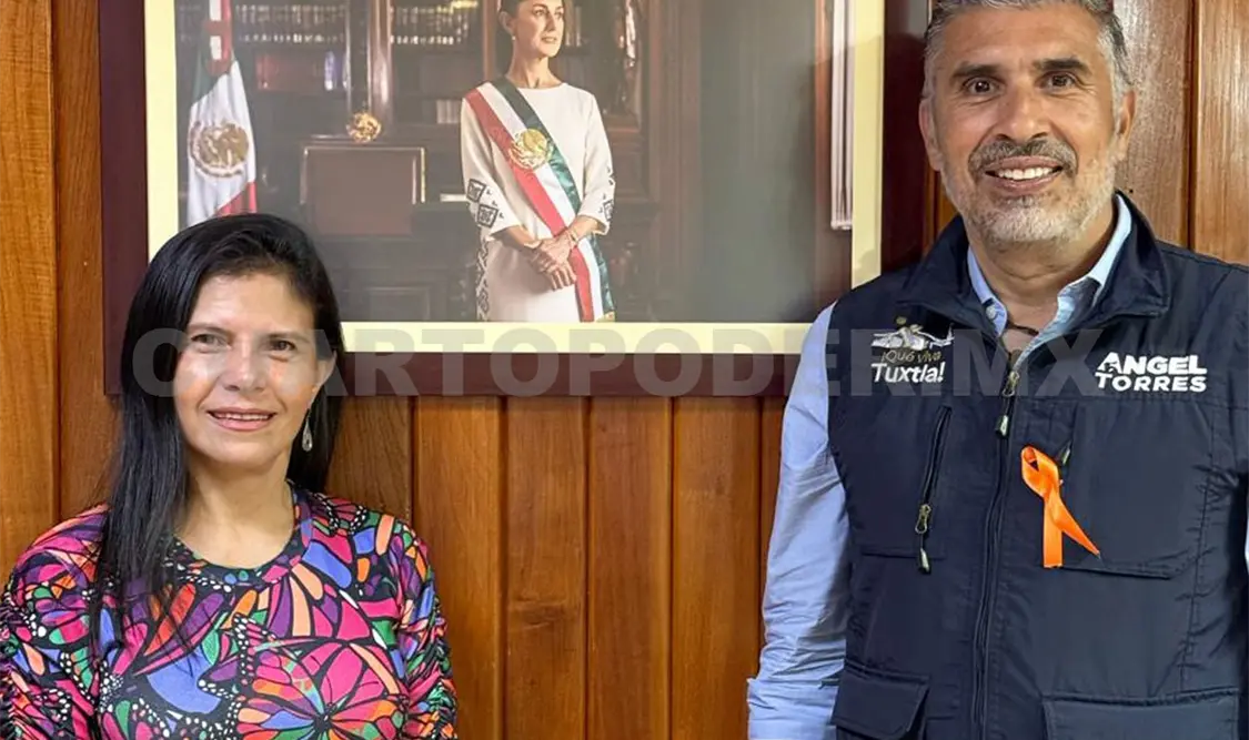 Se reúne Ángel Torres con Manuela Obrador