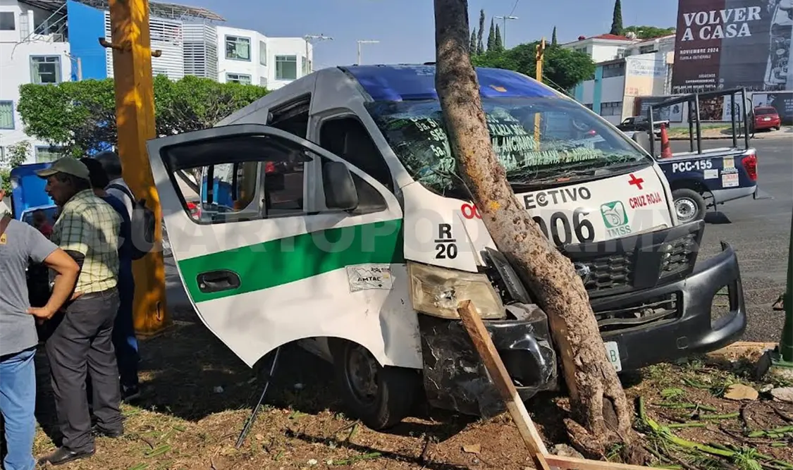 Otro colectivazo: 6 pasajeros heridos
