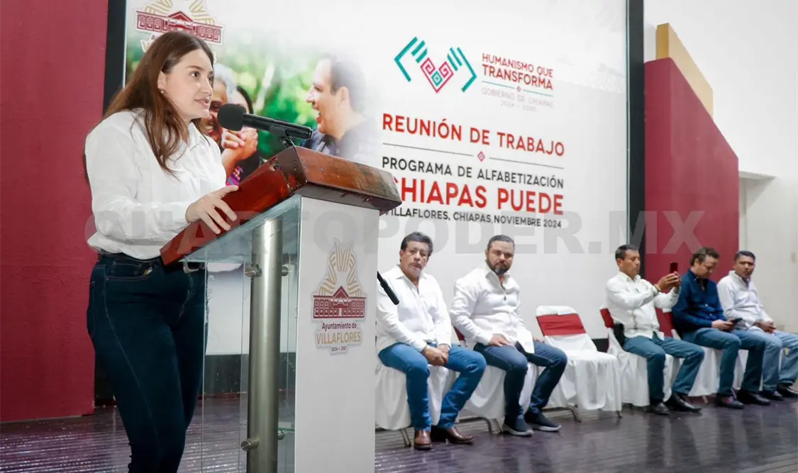 Valeria Rosales y subsecretario de Educación se reúnen
