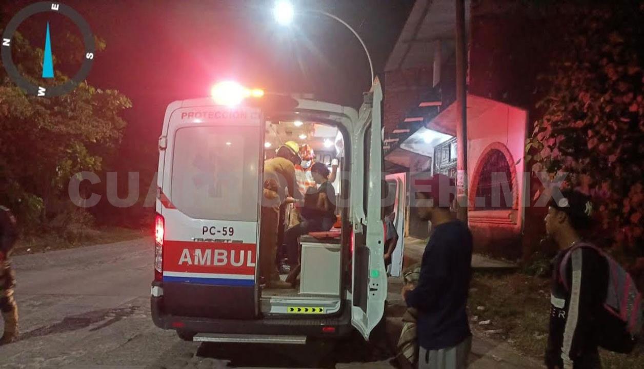 Niña atropellada por motociclista