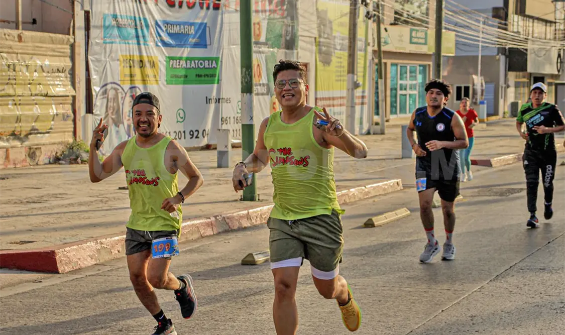 Atletas viven una fiesta amarilla