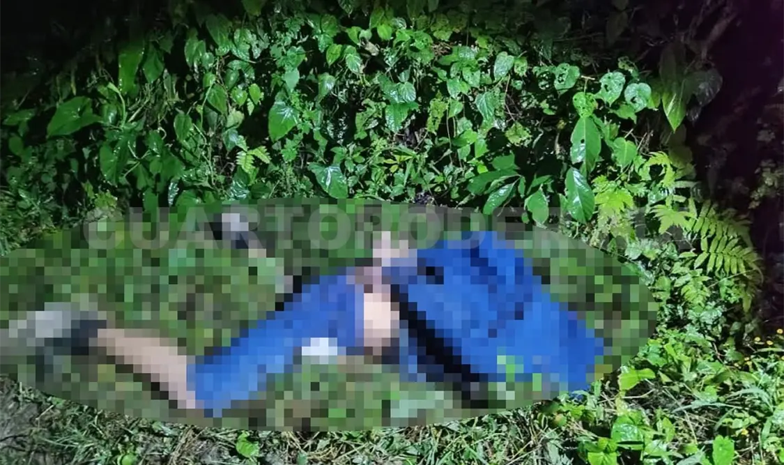 Encuentran a hombre atado y asesinado