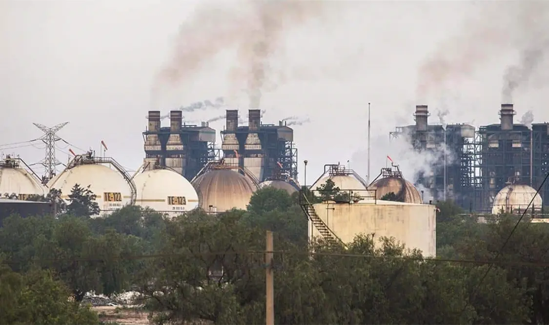 En 2023, Pemex se fijó metas de reducción de intensidad de emisiones. Cortesía