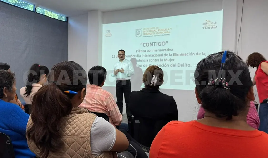 Realizan taller de prevención contra la violencia