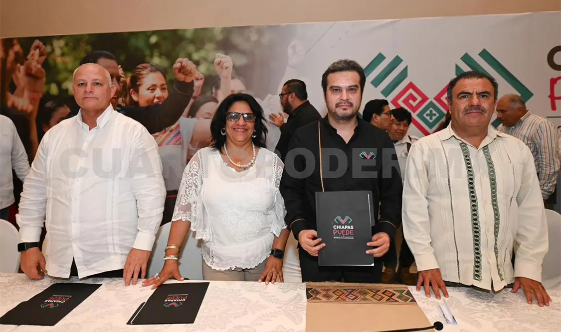 Presentan programa de alfabetización Chiapas Puede