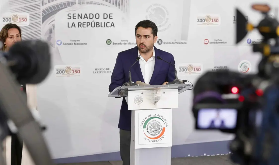 Agustín Dorantes Lámbarri, senador del PAN. Cortesía