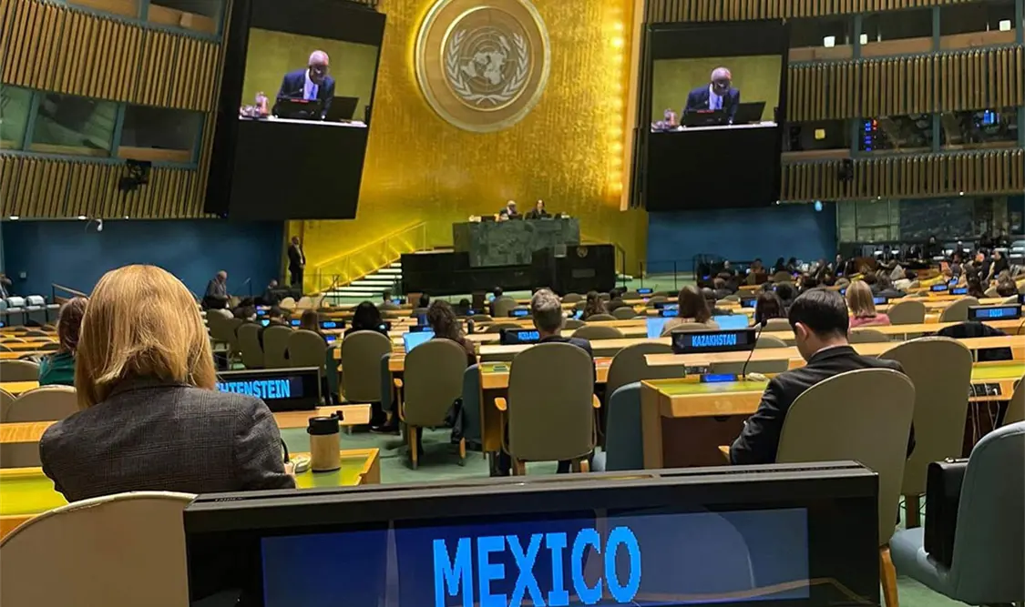 Tras propuesta mexicana, ONU adopta resolución