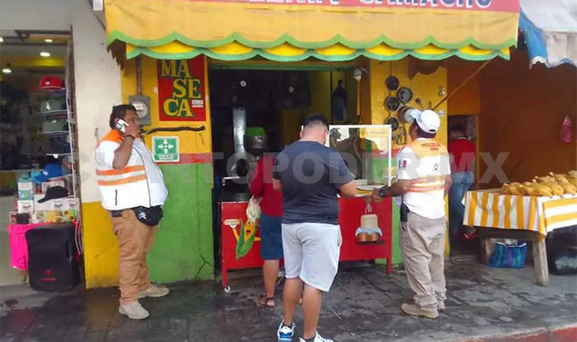 Verifican equipos de gas en negocios de comida
