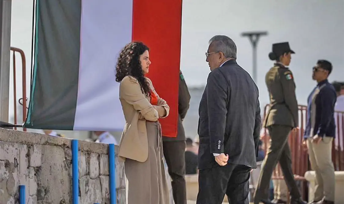 Luisa Alcalde da espaldarazo a gobernador Rubén Rocha