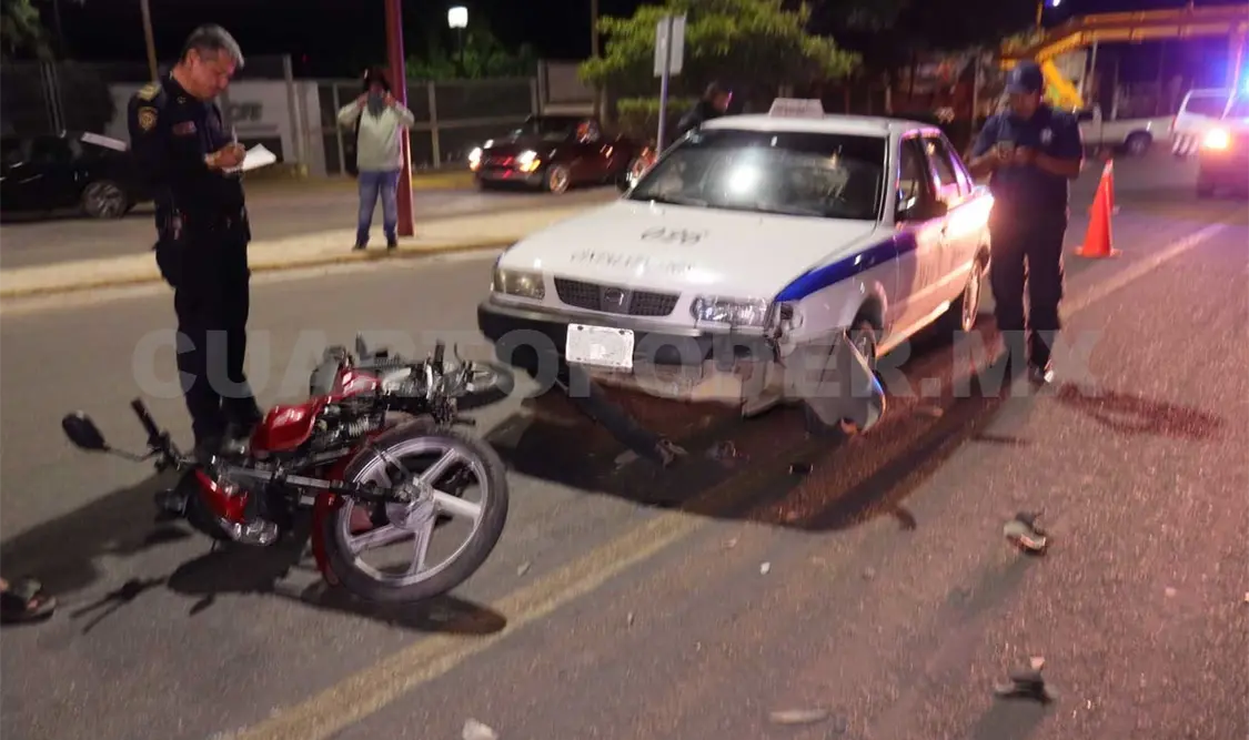 Encontronazo en la carretera internacional